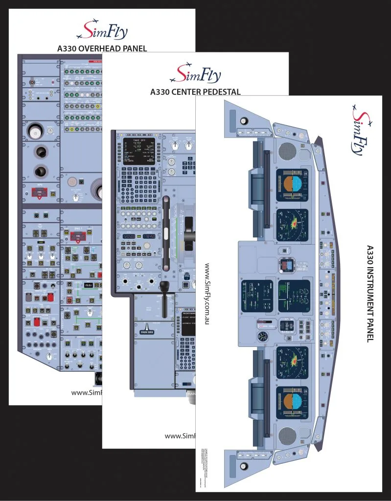 A330 3 page poster set