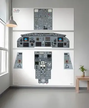 Fokker F100 Full Size Poster Set Config #1