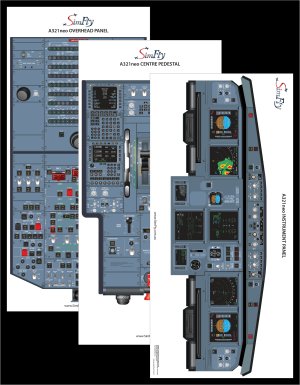Airbus A321LR neo (Jetstar, Qantas) 3 Page Poster Set
