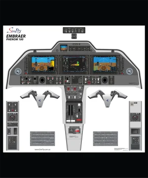 Embraer Phenom 100 1 Page Poster